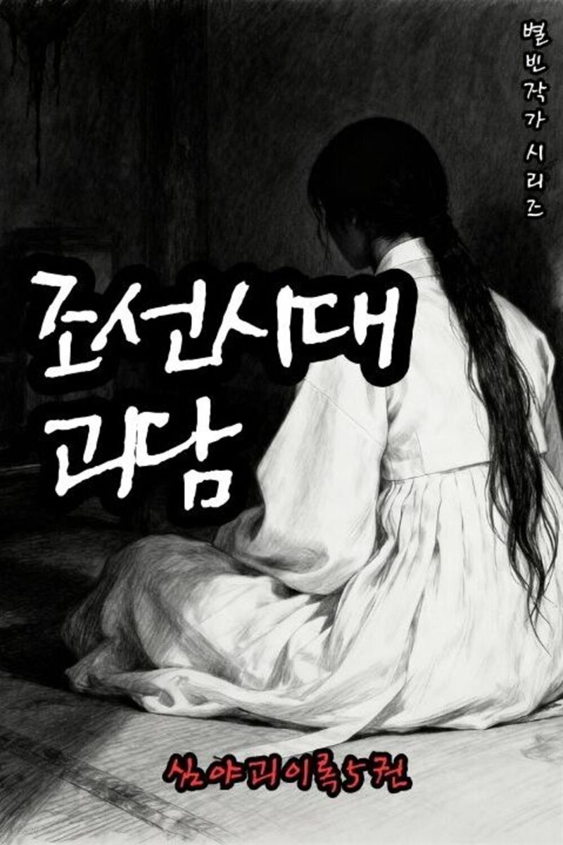 조선시대괴담 심야괴이록 5권 - 별빈 작가 시리즈
