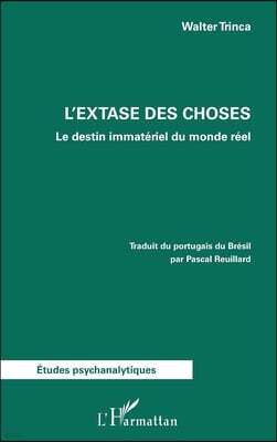 Editions L'Harmattan L'extase des choses: Le destin immateriel du monde reel