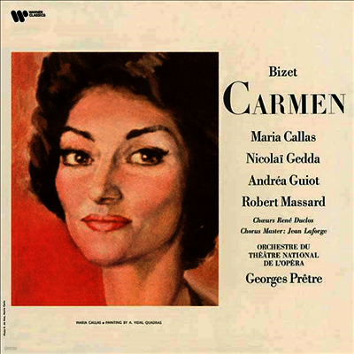 Maria Callas — 비제: 오페라 '카르멘' (Bizet: Opera 'Carmen') - Maria Callas 앨범 커버
