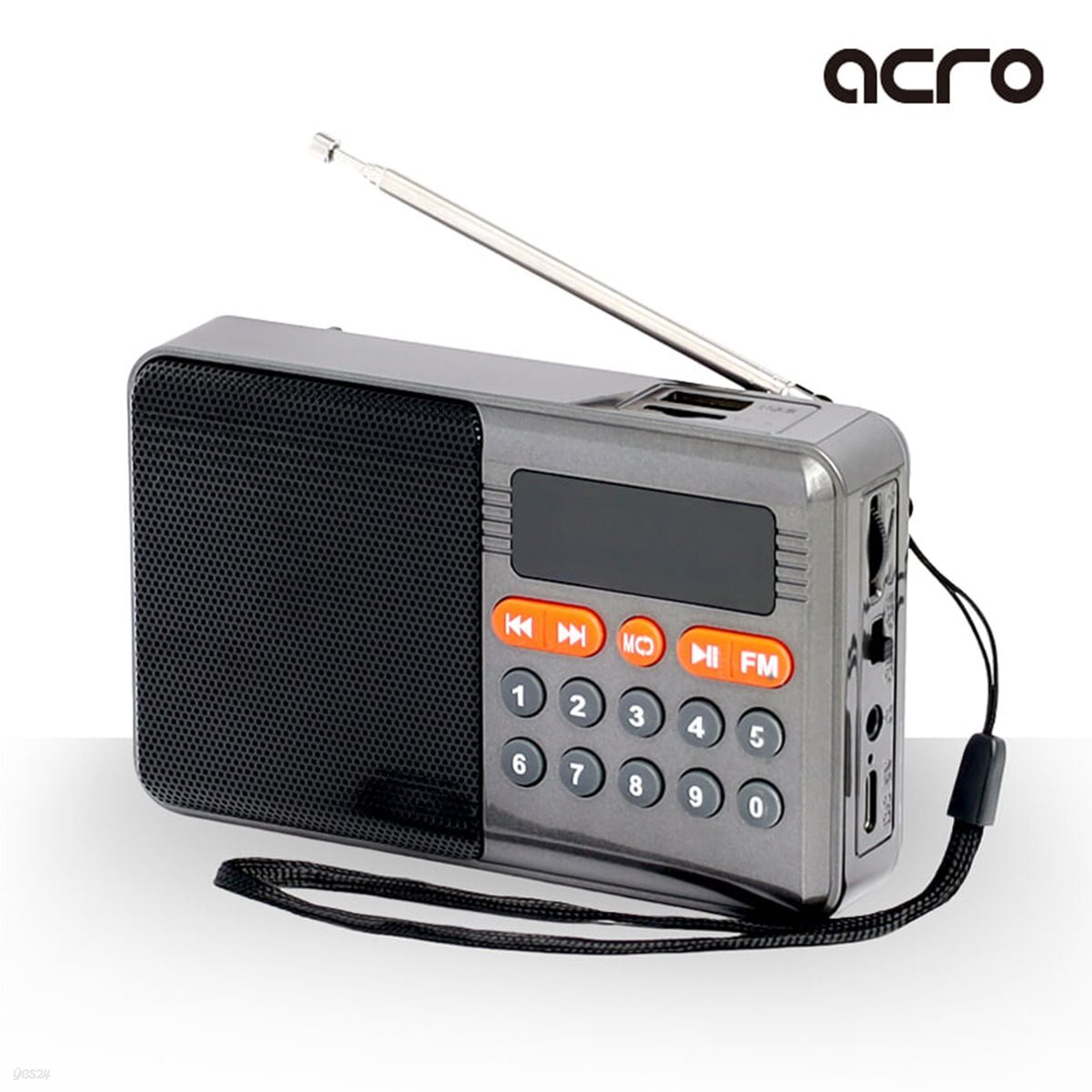 효도 라디오 휴대용 미니 소형 MP3 블루투스 스피커 충전식 ACRO RADIO GO