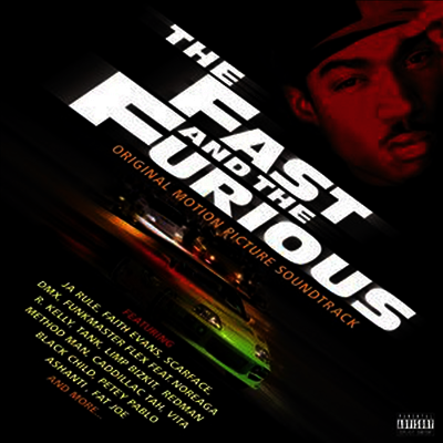 O.S.T. — The Fast & the Furious (분노의 질주) (Soundtrack) 앨범 커버