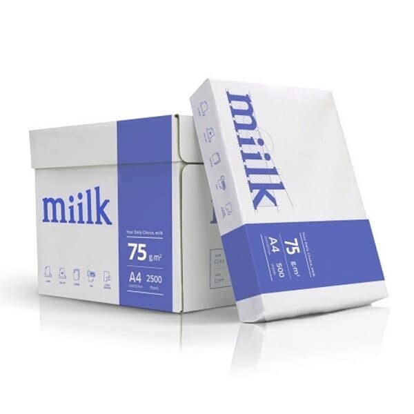 한국제지 밀크복사지 A4 75g 500매 210X297mm