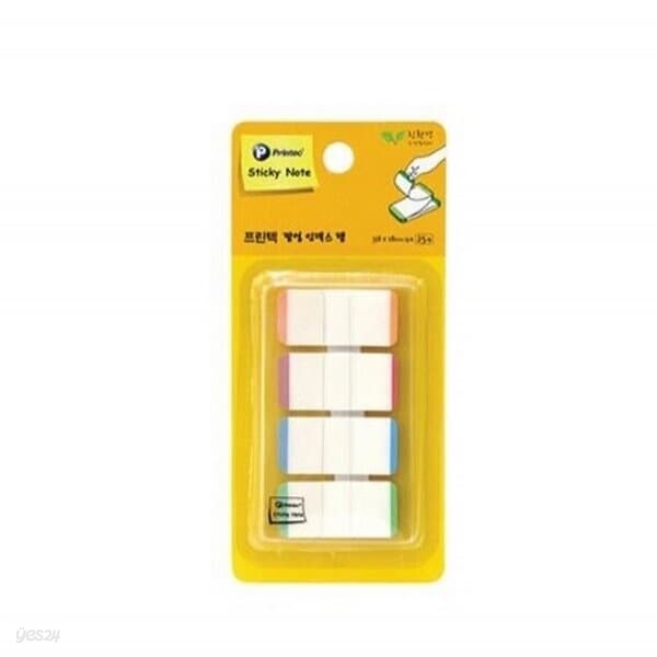 반품불가 팝업 인덱스탭 IT3818 4L 4색 38X18mm 25매