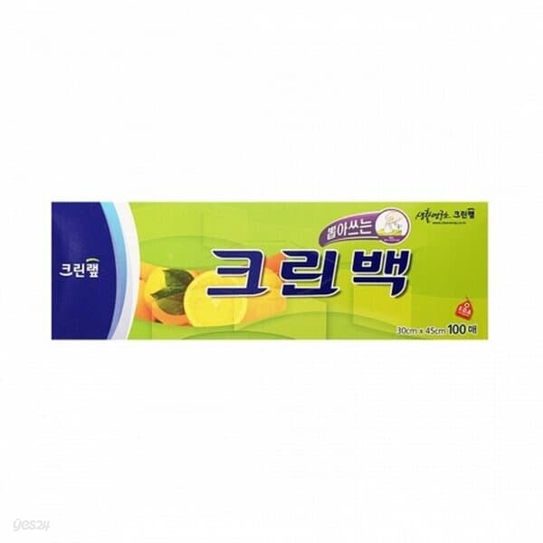 반품불가 크린랩 크린백30X45X100매 대