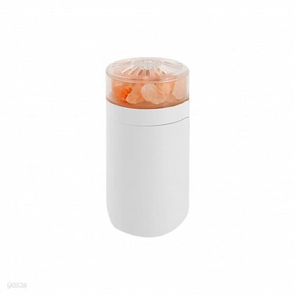 컴우드 핑크솔트 램프 USB 가습기 CW H4000 화이트 250ml 8시간