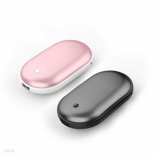컴우드 보니타 양면 손난로 겸용 보조배터리 CW W3600 블랙 3600mAh 3단 온도조절
