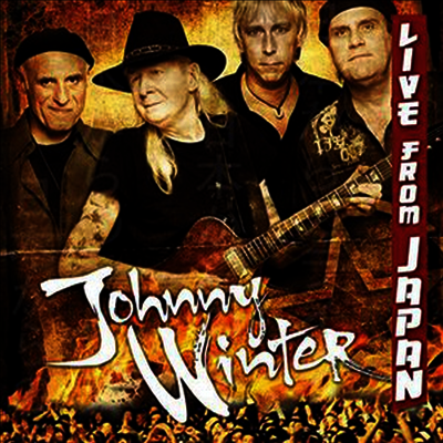Johnny Winter — Live From Japan 앨범 커버
