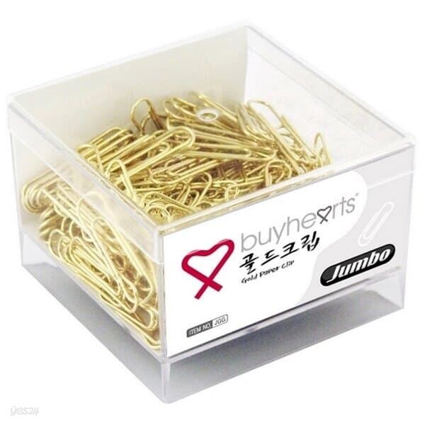 바이하츠 점보 골드크립 JGG 클립 34X8mm 클립/핀