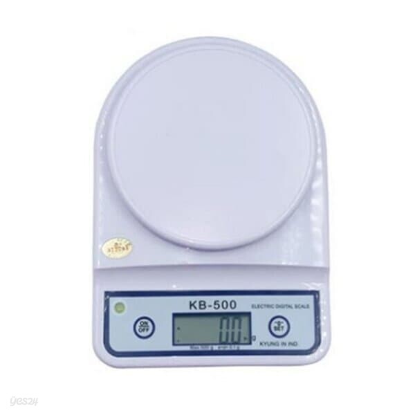 경인 전자저울 KB 500 500g 최소0.1g표시 AA건전지전원