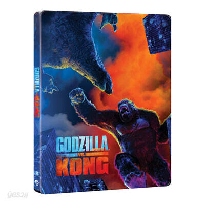 [4K 블루레이] 고질라 VS. 콩 : 스틸북 한정판 (2disc: 4K UHD + 2D)