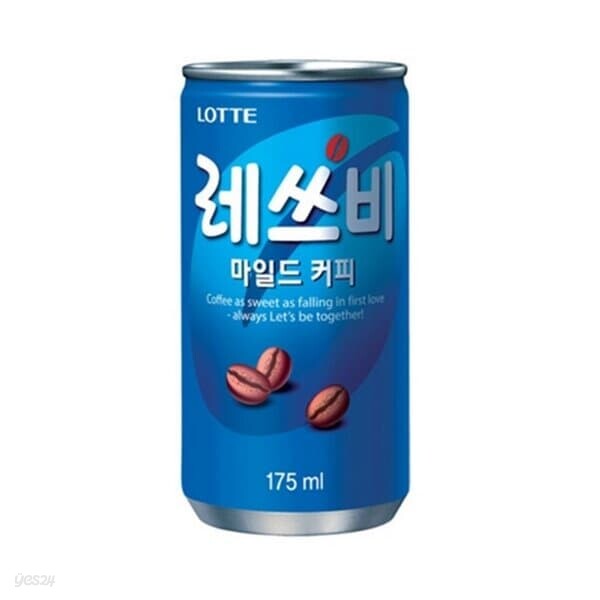 반품불가 롯데 레쓰비 175mI