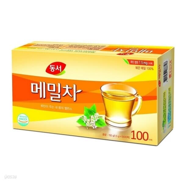 반품불가 동서 메밀차 100T 150g