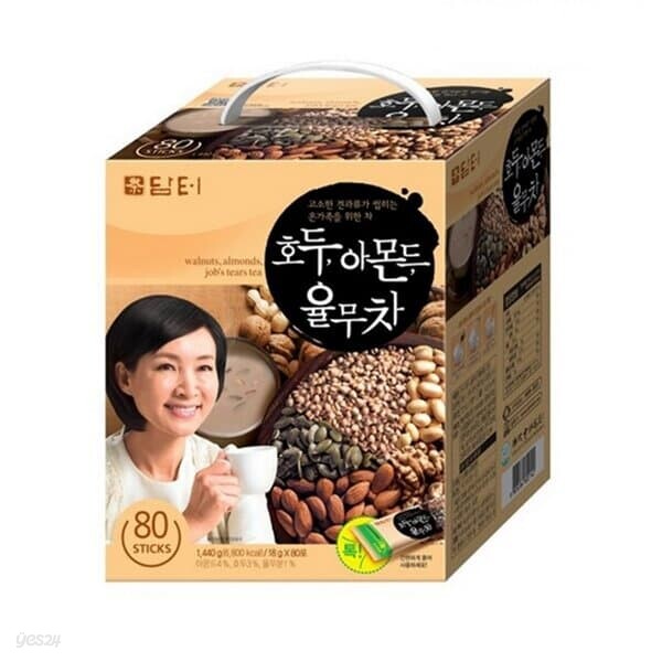 담터 호두아몬드 율무차 80T