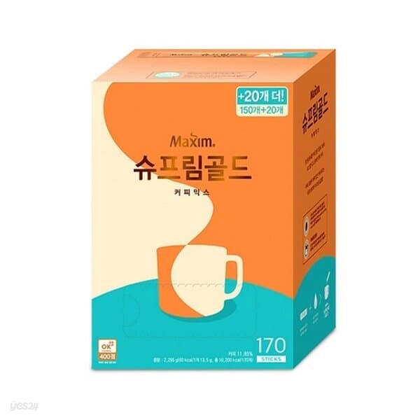 반품불가 동서 슈프림골드믹스 170T 믹스커피