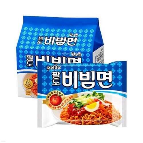 반품불가 팔도 비빔면멀티 5개입
