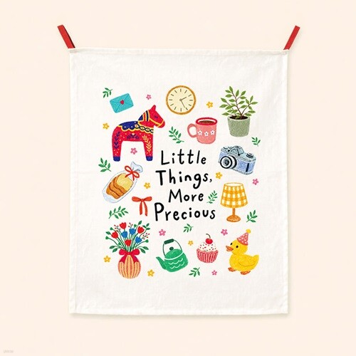 패브릭 포스터 Little Things More Precious 가리개커튼 커튼