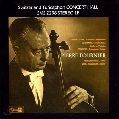 Pierre Fournier 1963년 스위스 제네바 공연 실황 - 슈베르트: 아르페지오네 소나타 외 (Schubert: Arpeggione Sonata D.821 / Schumann: Fantasiestucke Op.73)