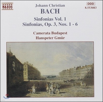Camerata Budapest 요한 크리스티안 바흐: 신포니아 1집 (J. C. Bach: Sinfonias Op.3 Nos.1-6)