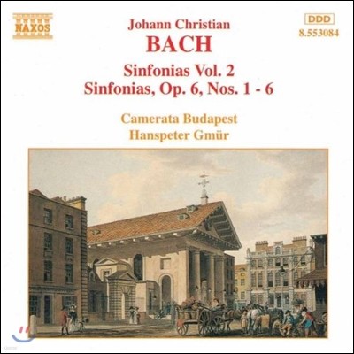 Camerata Budapest 요한 크리스티안 바흐: 신포니아 2집 (J. C. Bach: Sinfonias Op.6 Nos.1-6)