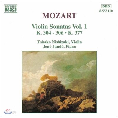 Takako Nishizaki 모차르트: 바이올린 소나타 1집 (Mozart: Violin Sonatas K.304, K.306, K.377)
