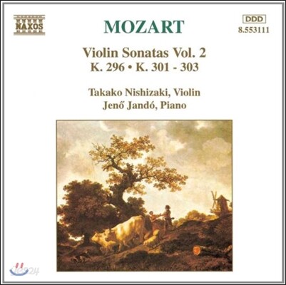 Takako Nishizaki 모차르트: 바이올린 소나타 2집 (Mozart: Violin Sonatas K.296, K.301-303)