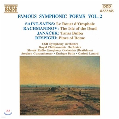 Ondrej Lenard 교향시 2집 - 생상스 / 라흐마니노프 / 야나첵 / 레스피기 (Saint-Saens / Rachmaninov / Janacek / Respighi: Symphonic Poems)