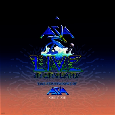 Asia — Live In England 앨범 커버