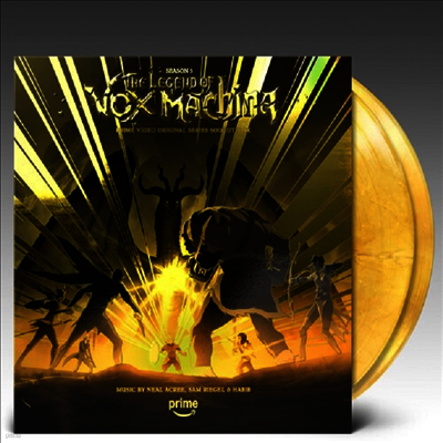 Neal Acree & Sam Riegel & Mr. Fantastic - Legend Of Vox Machina: Season 3 (복스 마키나의 전설: 시즌 3) (Original Soundtrack)(Ltd)(Colored 2LP)
