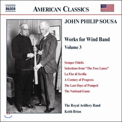 Royal Artillery Band  ʸ :  带   3 (John Philip Sousa: Music for Wind Band 3)