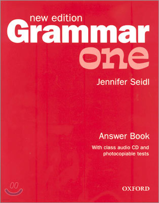 Grammar One : Answer Book and Audio CD Pack