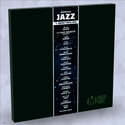 Various Artists — Midnight Jazz - The Magic Vinyl Box 앨범 커버