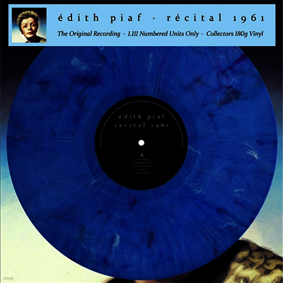 Edith Piaf — Recital 1961 (The Original Recording) 앨범 커버