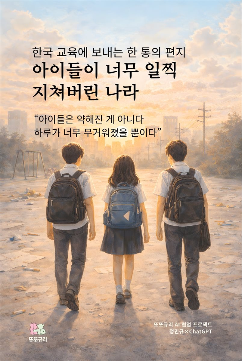 아이들이 너무 일찍 지쳐버린 나라