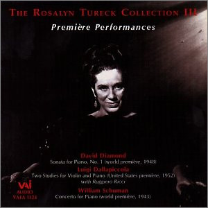 Rosalyn Tureck ߸  ۰ ʿ (Premiere Performances)