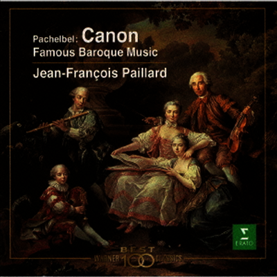 장-프랑수아 파이야르 - 유명 바로크 명연집 (Pachelbel: Canon -famous Baroque Music) (일본반)(CD) - Jean-Francois Paillard