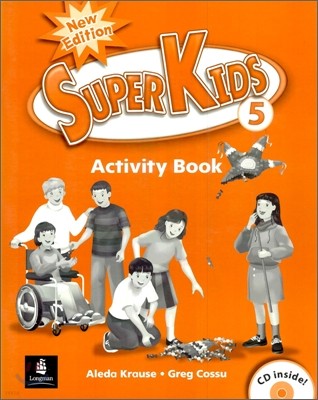 New Super Kids 5 : Activity Book with CD