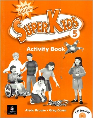 New Super Kids 5 : Activity Book with CD
