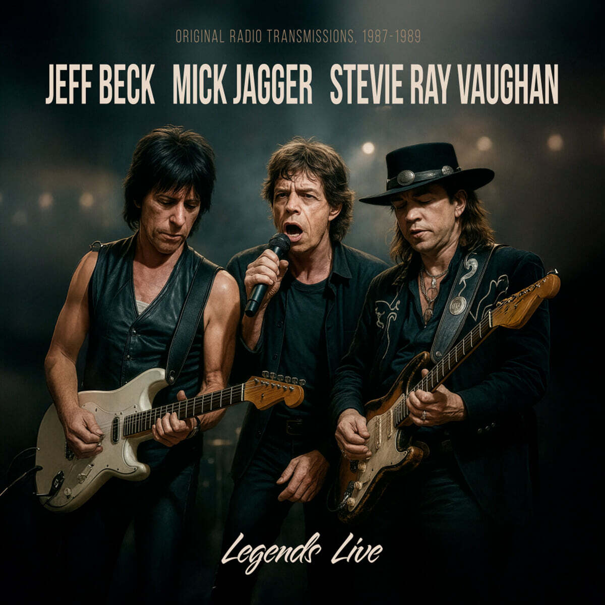 Jeff Beck / Mick Jagger / Stevie Ray Vaughan (제프 백 / 믹 재거 / 스티비 레이 본) - Legends Live [클리어 컬러 LP]