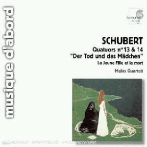 Melos Quartet Ʈ:   13, 14 (Schubert : String Quartet D810, D804)