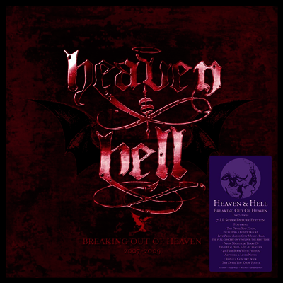Heaven & Hell,Ronnie James Dio,Tony Iommi,Geezer Butler,Vinny Appice — Breaking Out Of Heaven: 2007-2009 (Super Deluxe Edition) 앨범 커버