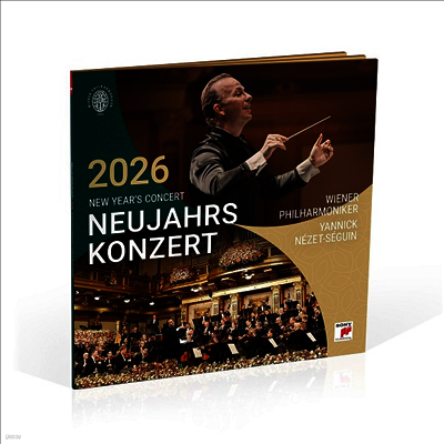 Yannick Nezet-Seguin — 2026 빈 필하모닉 신년음악회 (New Year's Concert 2026) - Yannick Nezet-Seguin 앨범 커버