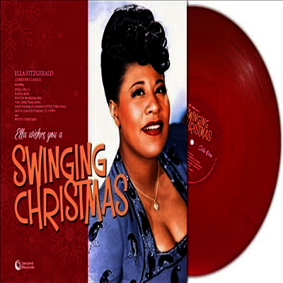Ella Fitzgerald — Ella Wishes You A Swinging Christmas 앨범 커버