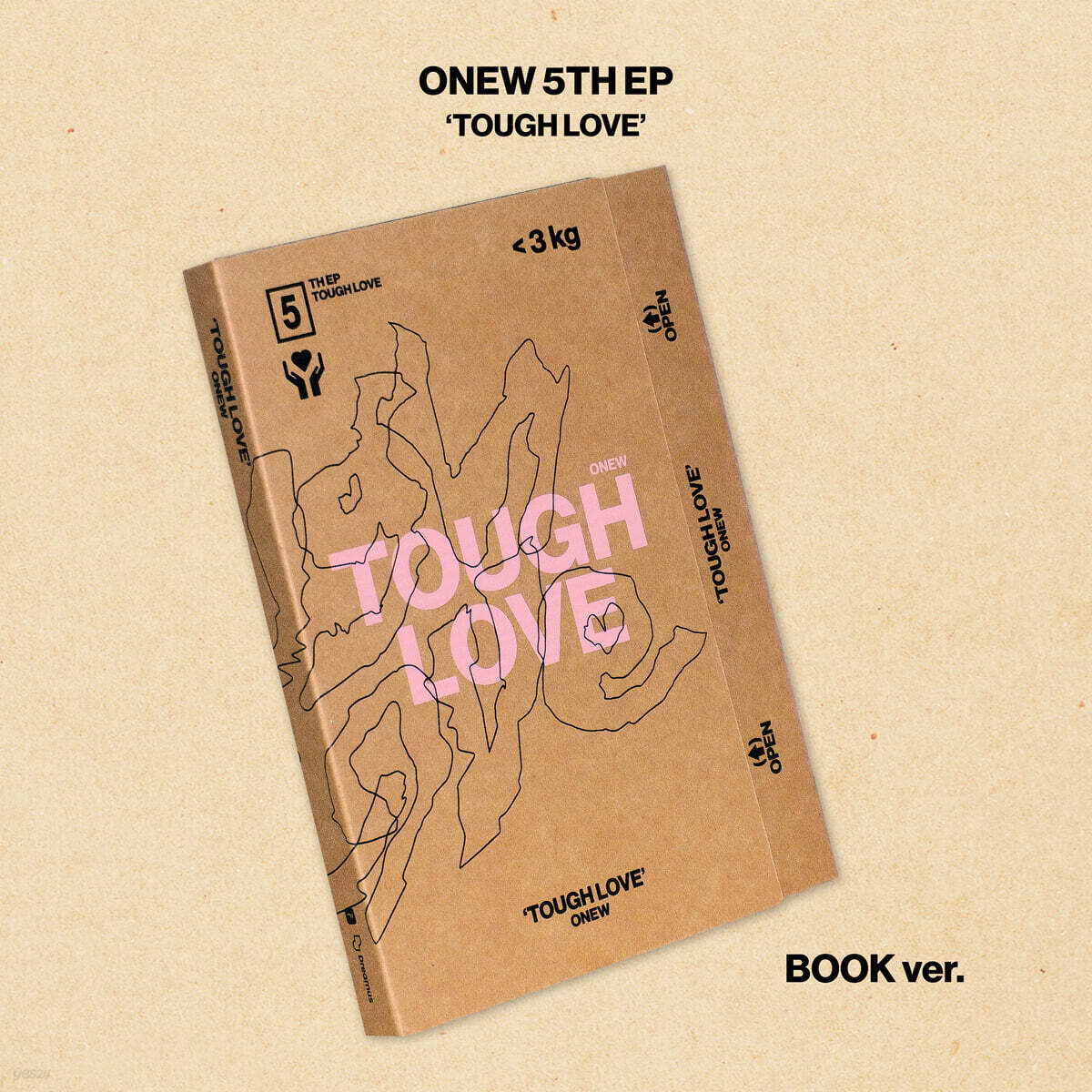 온유 (ONEW) - 미니앨범 5집 : TOUGH LOVE [BOOK Ver.]