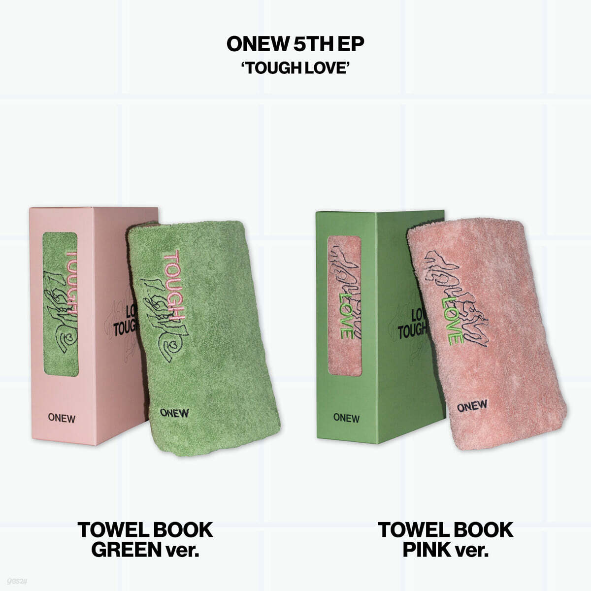 온유 (ONEW) - 미니앨범 5집 : TOUGH LOVE [TOWEL BOOK Ver.][2종 중 1종 랜덤발송]
