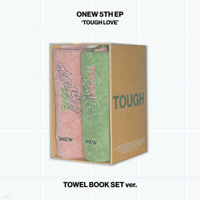 온유 (ONEW) - 미니앨범 5집 : TOUGH LOVE [TOWEL BOOK SET Ver.]