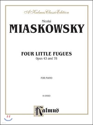 Four Little Fugues, Op. 43, 78