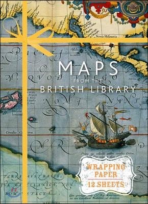 Maps from the British Library: Wrapping Paper Book