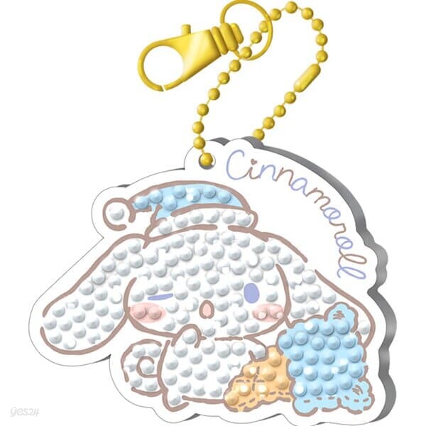 산리오 잠꾸러기 시나모롤 보석십자수 키링 세트 열쇠고리 만들기