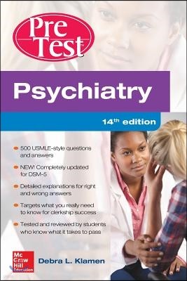 Psychiatry Pretest Self-Assessment and Review, 14th Edition