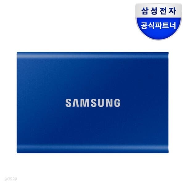 삼성전자 외장 SSD T7 2TB 블루 MU-PC2T0H/WW 파우치 증정